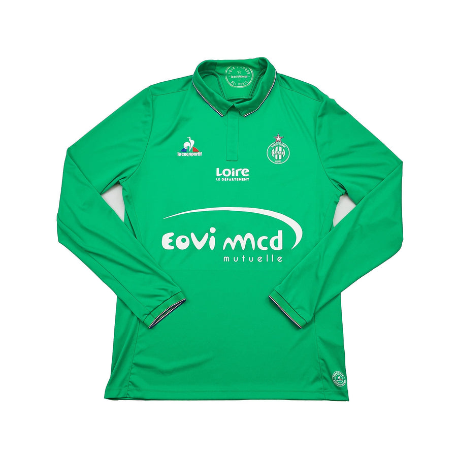2016/17 St Etienne Perrin #24 Langarm Heimtrikot (L) Le Coq Sportif