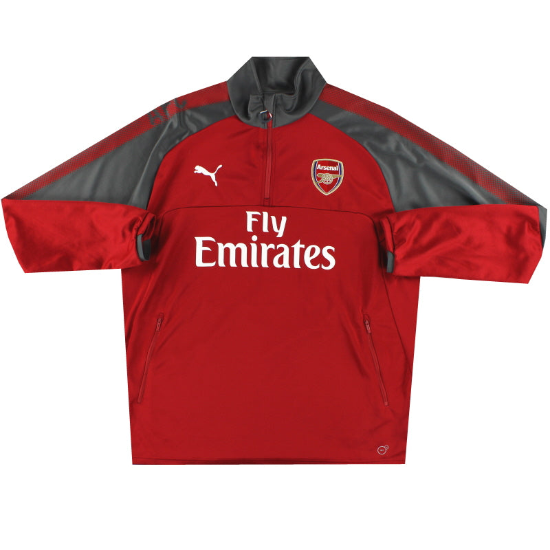 2017-18 Arsenal Puma 1/4 Zip Trainingsoberteil XXL