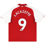 2017-18 Arsenal Puma Heimtrikot Lacazette #9 L
