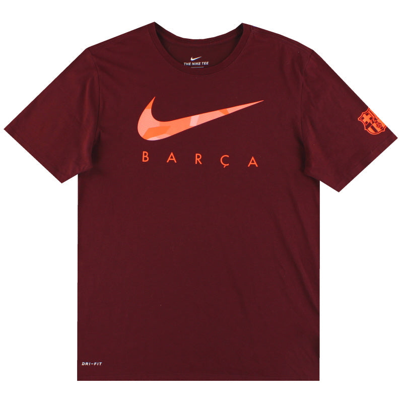 2017-18 Barcelona Nike Freizeit-T-Shirt L