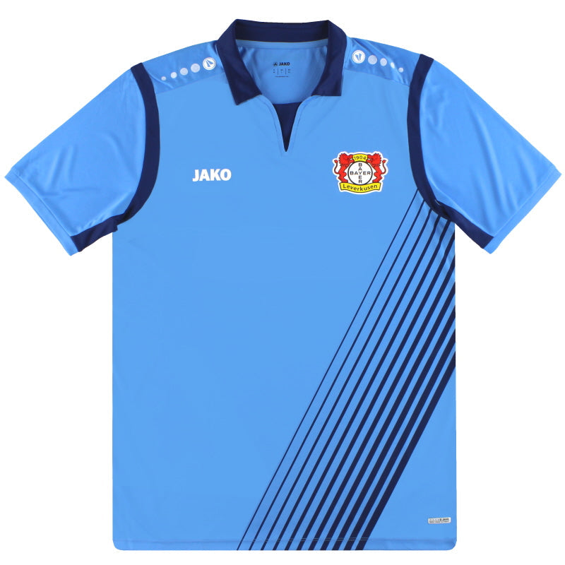2017-18 Bayer Leverkusen Jako Ausweichtrikot *Neuwertig* S