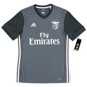 2017-18 Benfica adidas Auswärtstrikot *Neu mit Etikett* L