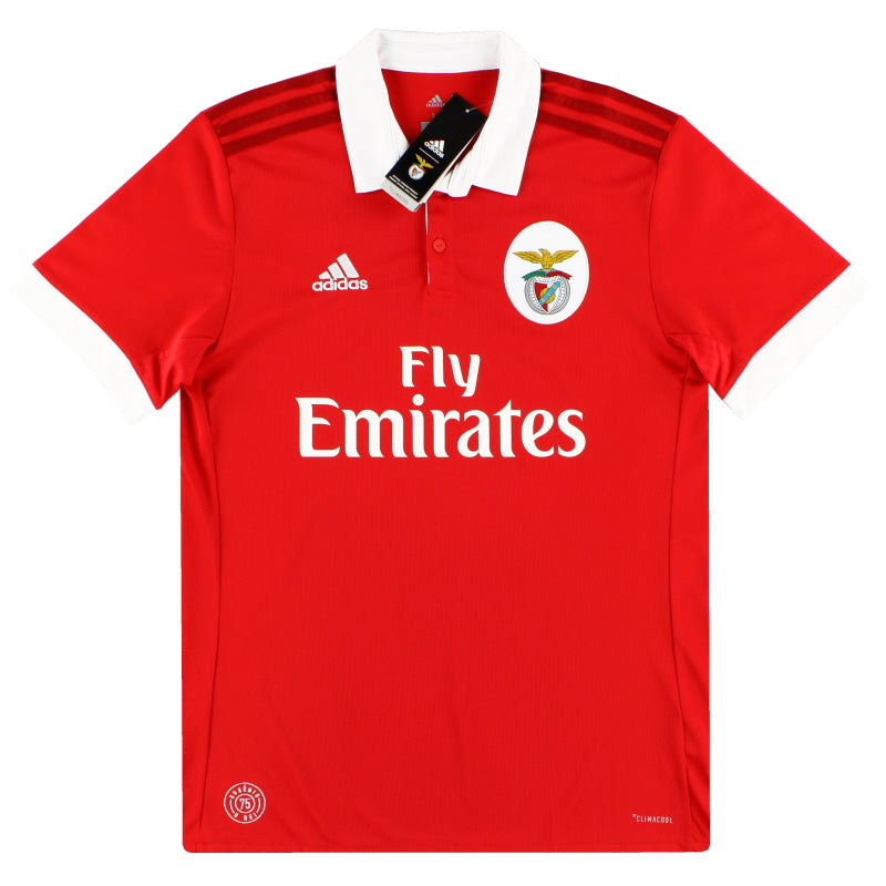 2017-18 Benfica adidas Heimtrikot *Neu mit Etikett* S