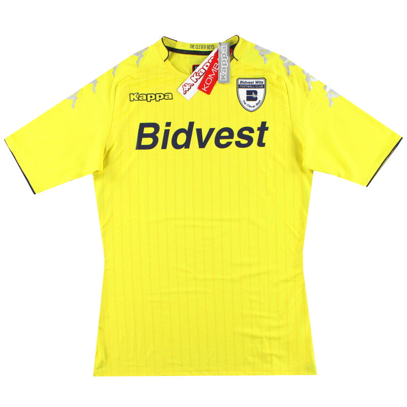 2017-18 Bidvest Wits Kappa Kombat Auswärtstrikot *mit Etiketten* L