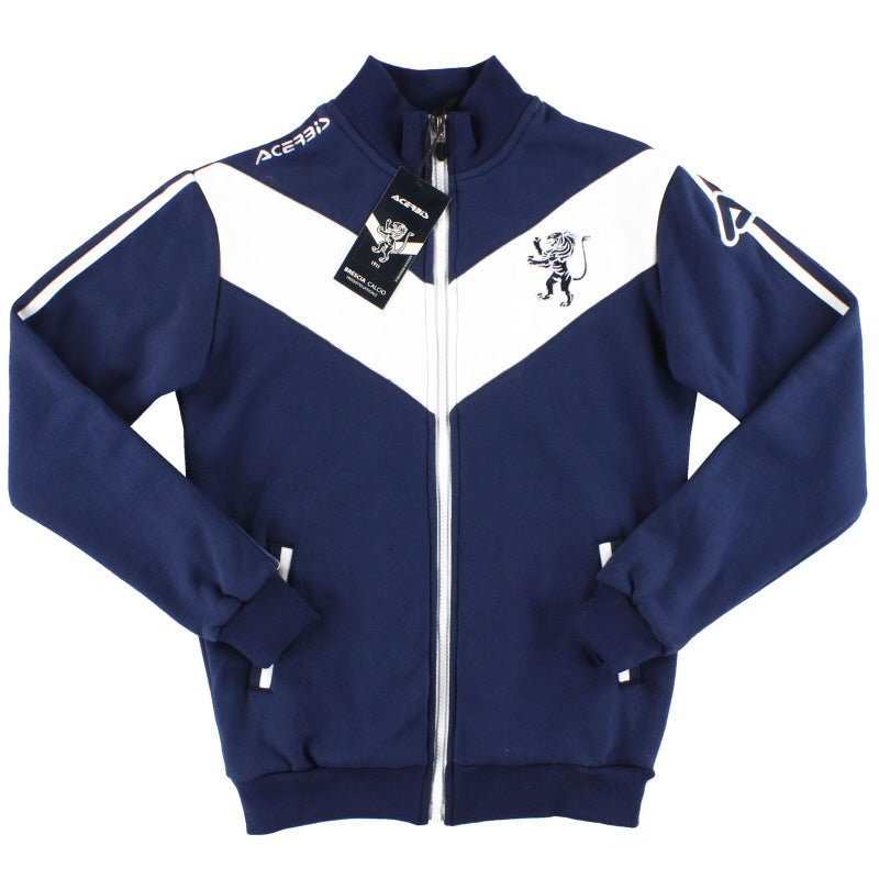 2017-18 Brescia Acerbis Full Zip Sweatshirt *Neu mit Etikett* Kinder