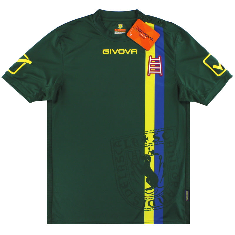 2017-18 Chievo Verona Givova Ausweichtrikot *m. Etiketten* L
