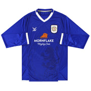 2017-18 Crewe Alexandra Auswärtstrikot Langarm *Neuwertig*