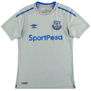 2017-18 Everton Umbro Auswärtstrikot S