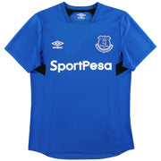 2017-18 Everton Umbro Trainingsshirt L