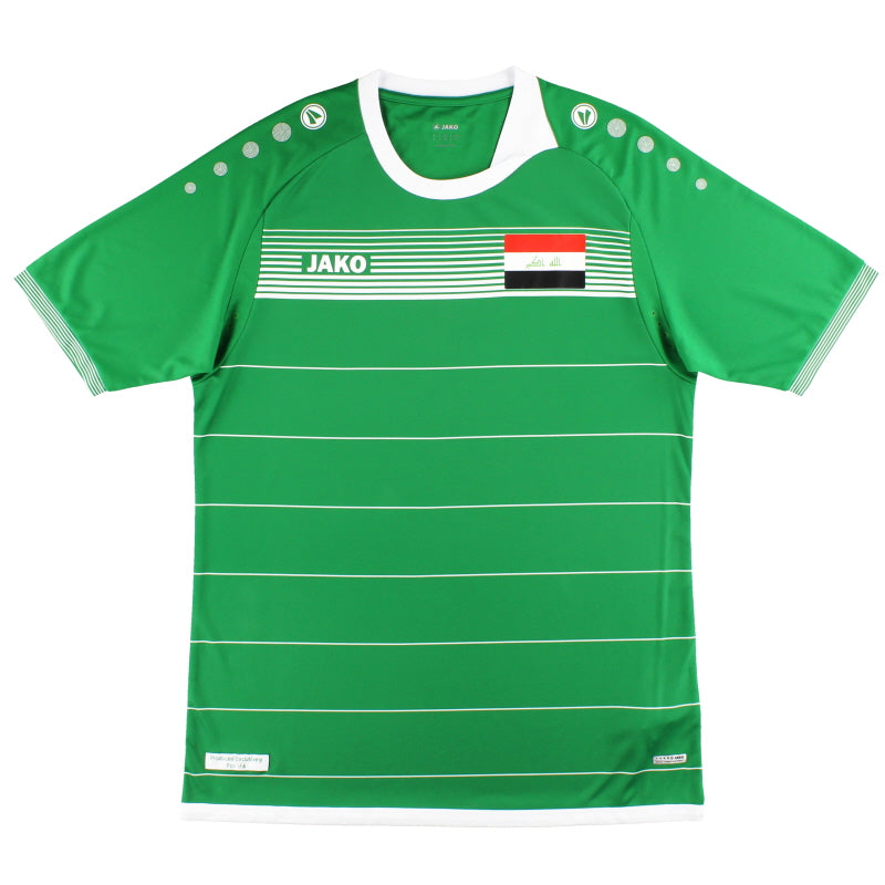 2017-18 Iraq Jako Home Shirt *As New* 14 Years