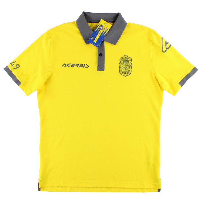 2017-18 Las Palmas Acerbis Polo-Shirt *NEU MIT ETIKETT* XS