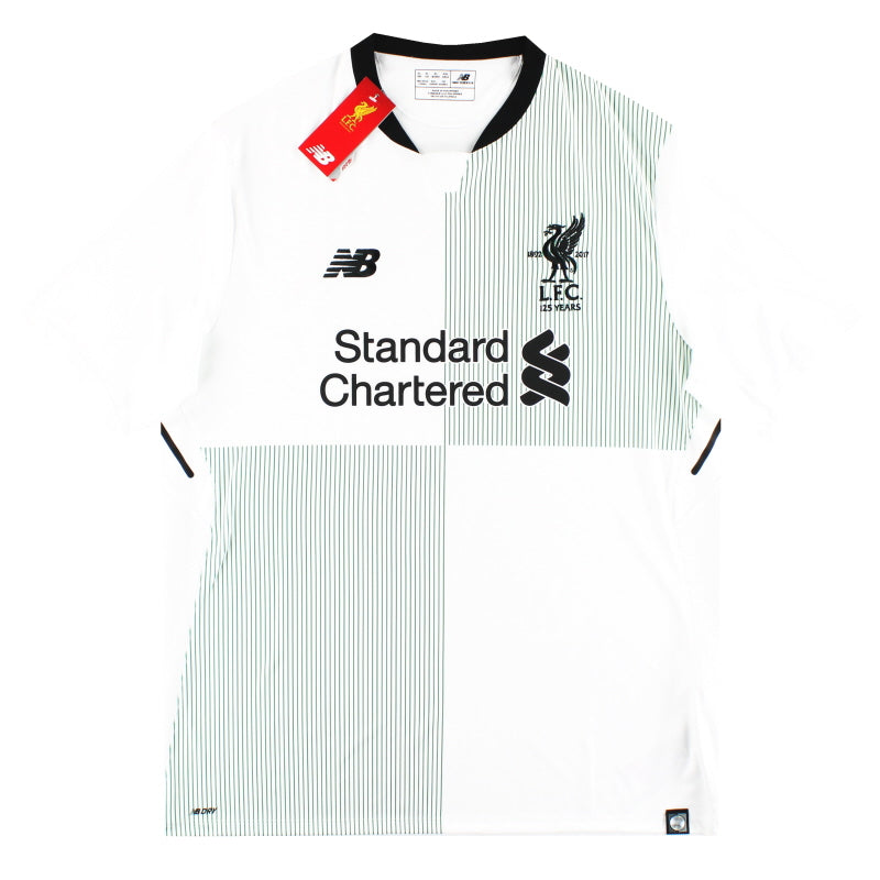 2017-18 Liverpool New Balance Auswärtstrikot „125 Jahre“ *m. Etiketten* XL