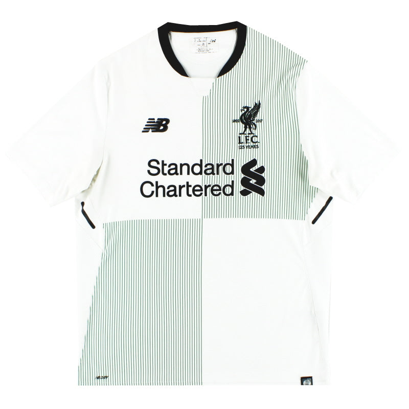 2017-18 Liverpool New Balance '125 Jahre' Auswärtstrikot XL
