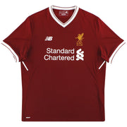 2017-18 Liverpool New Balance Heimtrikot „125 Jahre“ M