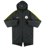 2017-18 Manchester City Nike Player Issue Gepolsterter Bench Coat S