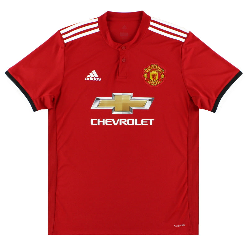 2017-18 Manchester United adidas Heimtrikot M