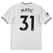 2017-18 Manchester United adidas Auswärtstrikot Matic #31 *Neuwertig* M