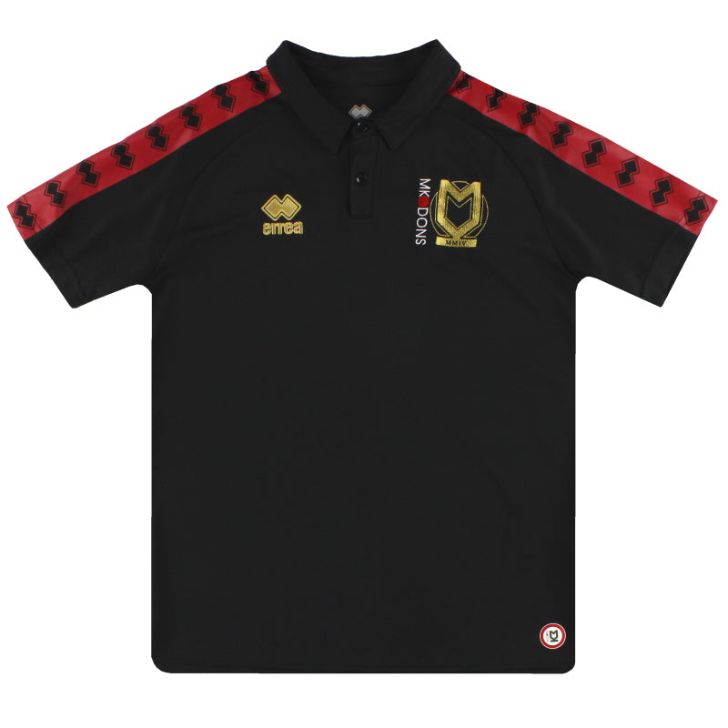 2017-18 MK Dons Errea Polohemd *Neuwertig* S