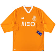 2017-18 Porto New Balance Auswärtstrikot Langarm *NEU MIT ETIKETTEN*