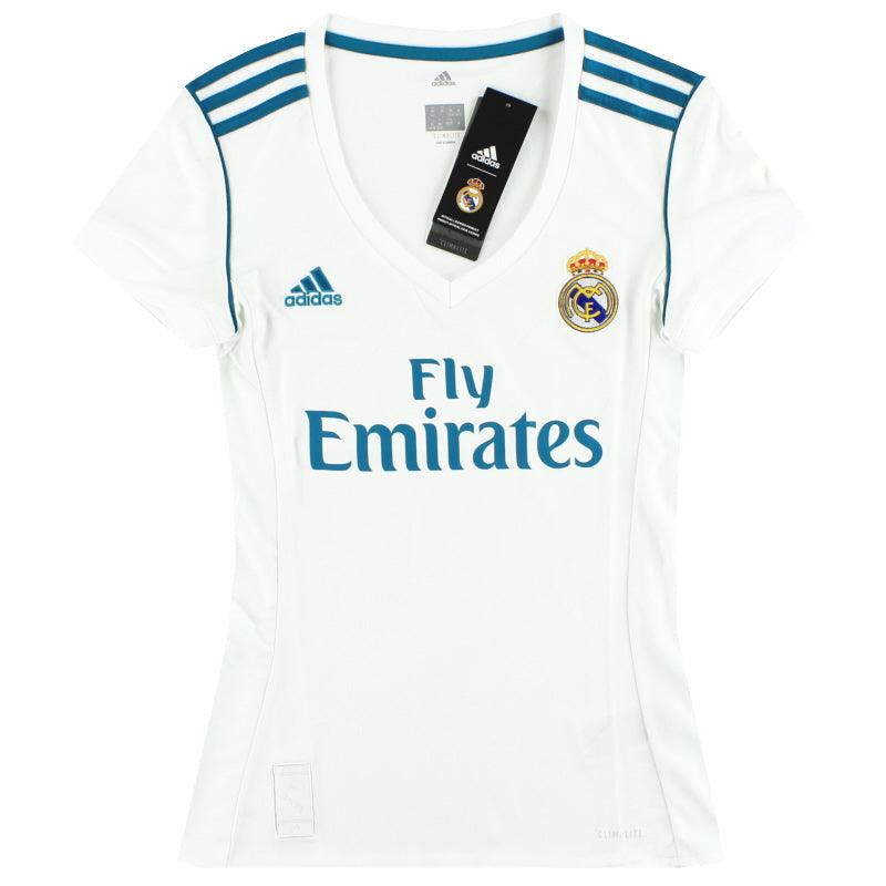 2017-18 Real Madrid adidas Damen Heimtrikot *BNIB* XXS