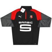 2017-18 Stade Rennes Puma 1/4 Zip Trainingsoberteil *BNIB* S