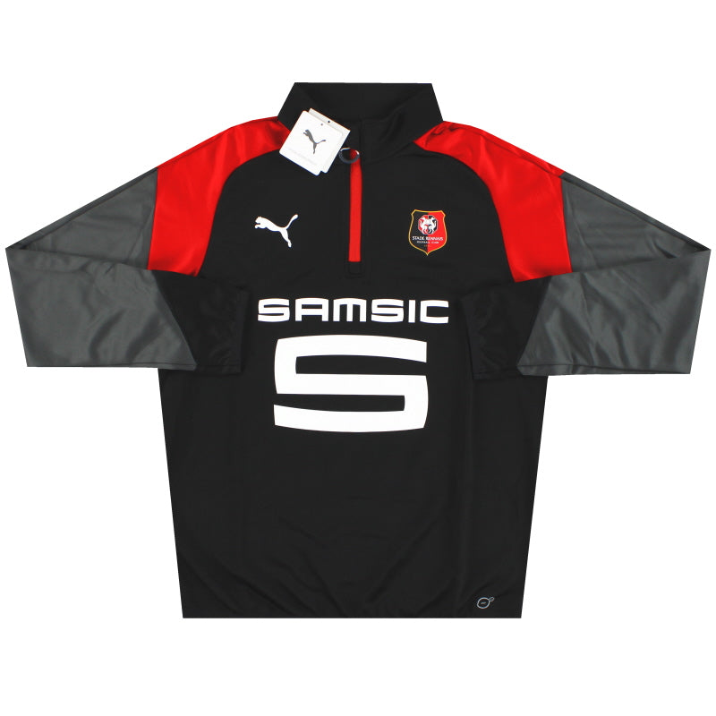 2017-18 Stade Rennes Puma 1/4 Zip Trainingsoberteil *BNIB* S