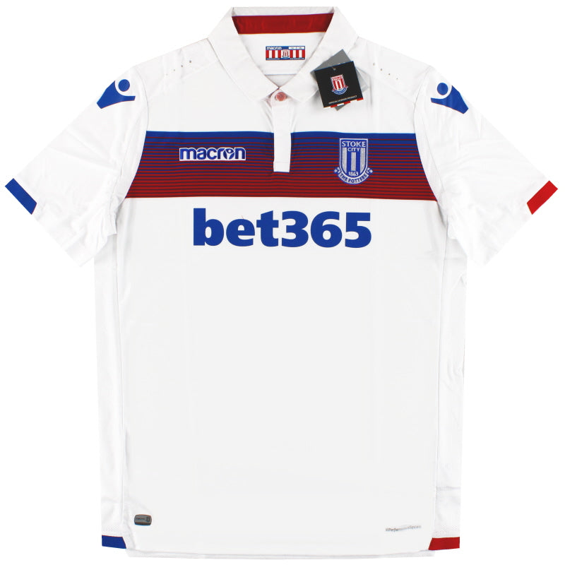 2017-18 Stoke City Macron Ausweichtrikot *BNIB* XXL
