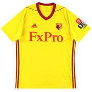 2017-18 Watford adidas Heimtrikot M