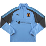 2017-18 Wolves Puma 1/4 Reißverschluss Trainingsanzug S
