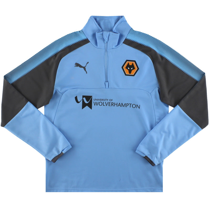 2017-18 Wolves Puma 1/4 Reißverschluss Trainingsanzug S