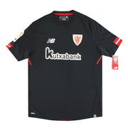 2017-18 Athletic Bilbao New Balance Auswärtstrikot *m/Etiketten* M
