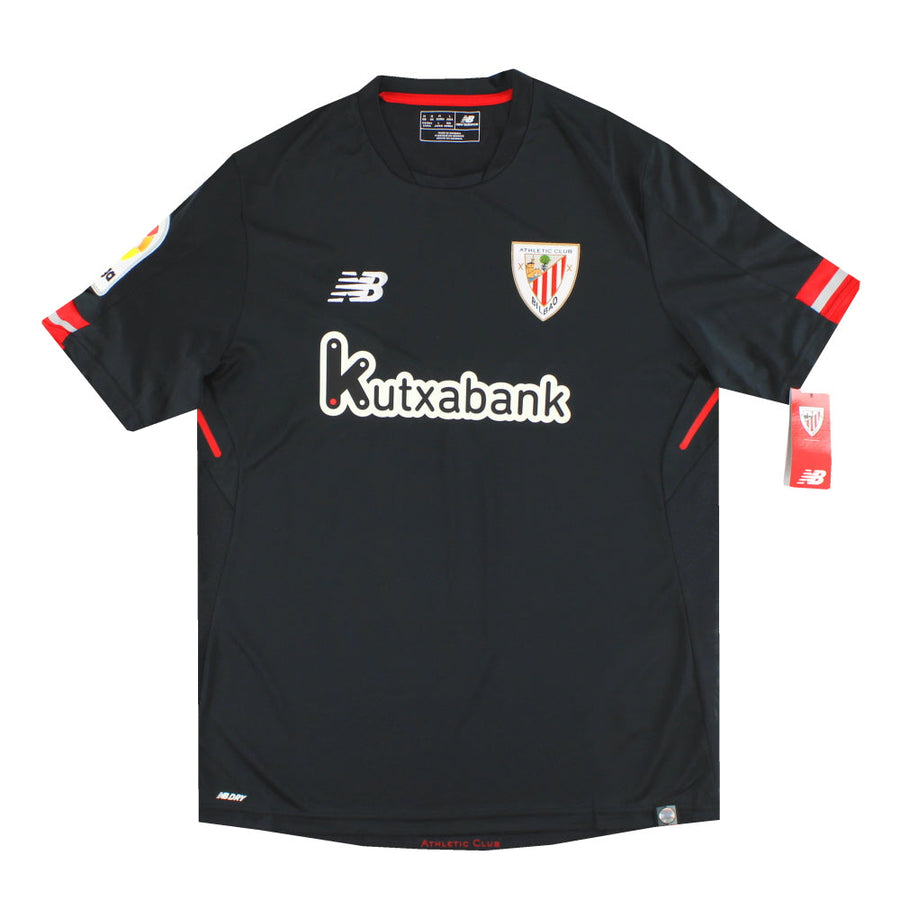 2017-18 Athletic Bilbao New Balance Auswärtstrikot *m/Etiketten* M