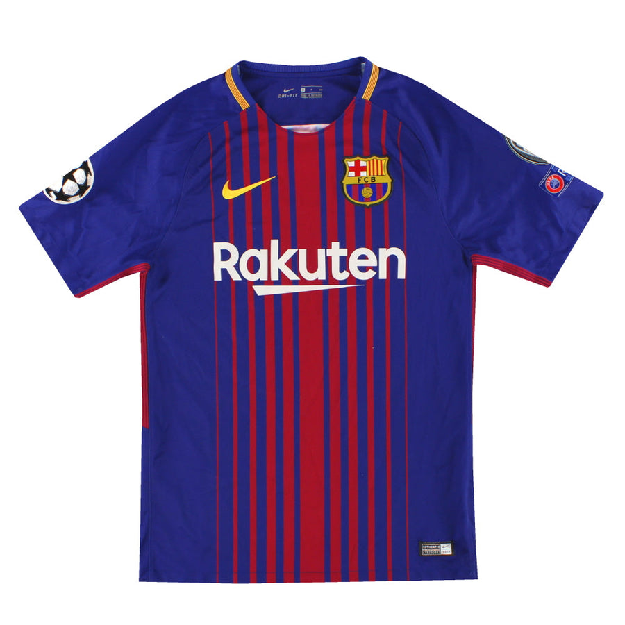 2017-18 Barcelona Nike Heimtrikot S