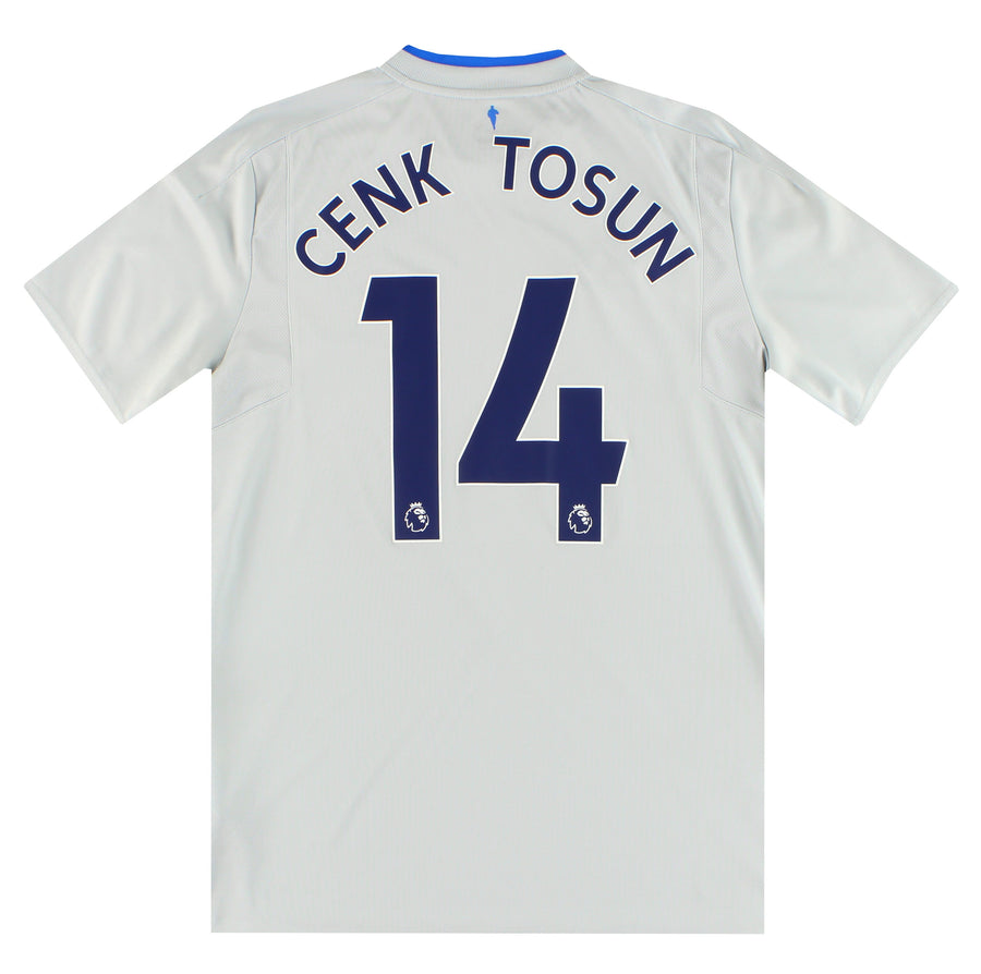 2017-18 Everton Umbro Away Shirt Cenk Tosun #14 L