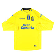 2017-18 Las Palmas Acerbis Heimtrikot langarm *Neu mit Etikett*