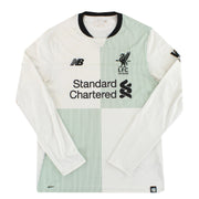 2017-18 Liverpool New Balance „125 Years“ Auswärtstrikot Langarm