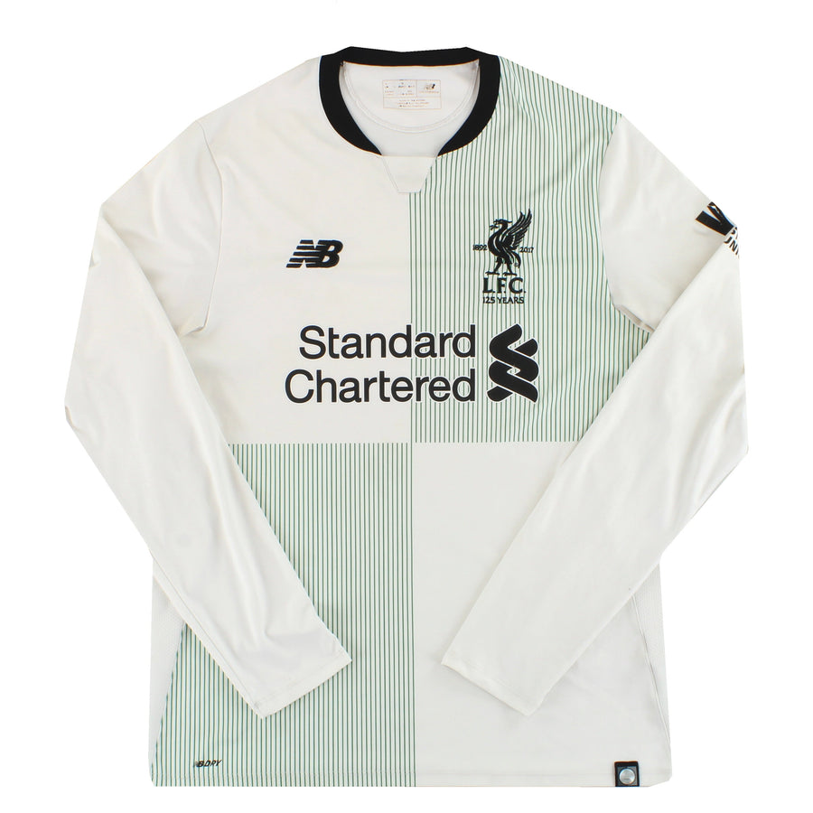 2017-18 Liverpool New Balance „125 Years“ Auswärtstrikot Langarm