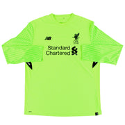 2017-18 Liverpool New Balance '125 Years' Goalkeeper Shirt L/S XL