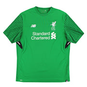 2017-18 Liverpool New Balance Torwarttrikot '125 Years' S