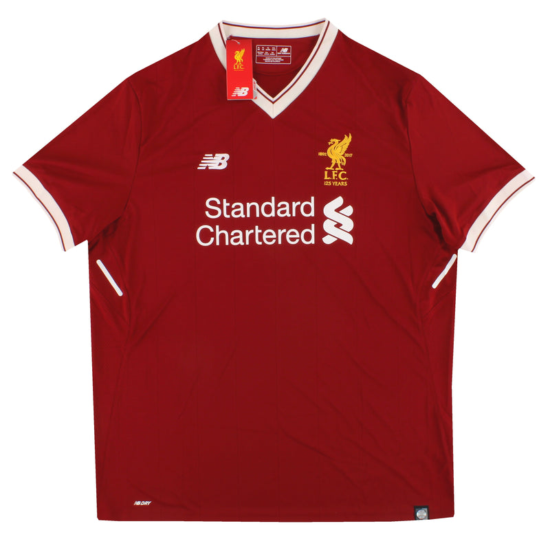 2017-18 Liverpool New Balance '125 Years' Home Shirt *w/tags* XL