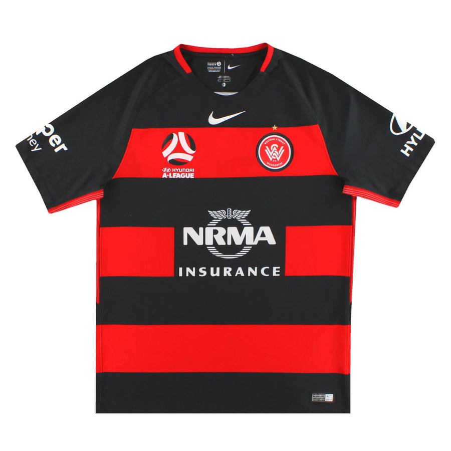 2017-18 Western Sydney Wanderers Nike Heimtrikot M