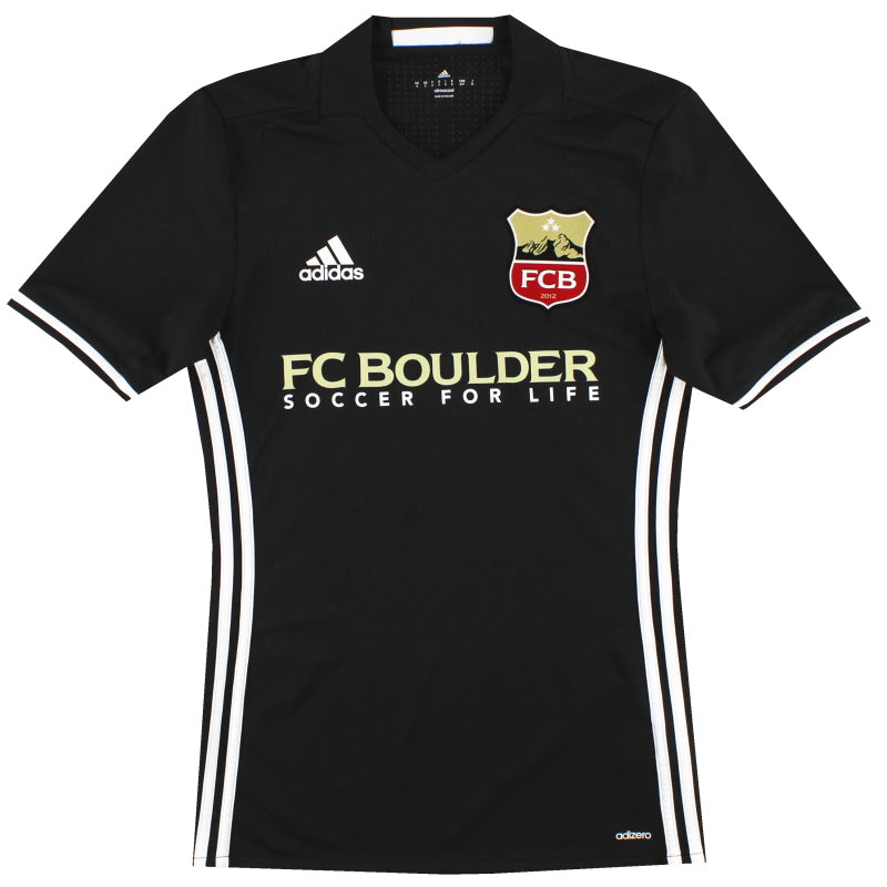 2017 FC Boulder adidas Damen Heimtrikot #3 S