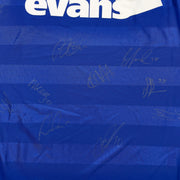 2017/18 Ipswich Town *BNWT* Trikot, Heim, von der Mannschaft signiert (L) Adidas