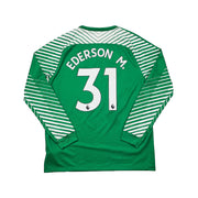 2017/18 Manchester City Ederson #31 Torwarttrikot (L) Nike