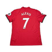 2017/18 Manchester United Alexis #7 Heimtrikot (XL) Adidas