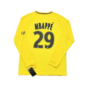 2017/18 PSG Mbappé #29 *NEU mit Etikett und Mängeln* L/S Auswärtstrikot (M) Nike