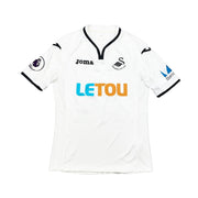 2017/18 Swansea City King #26 *Match Worn* Heimtrikot (M) Joma