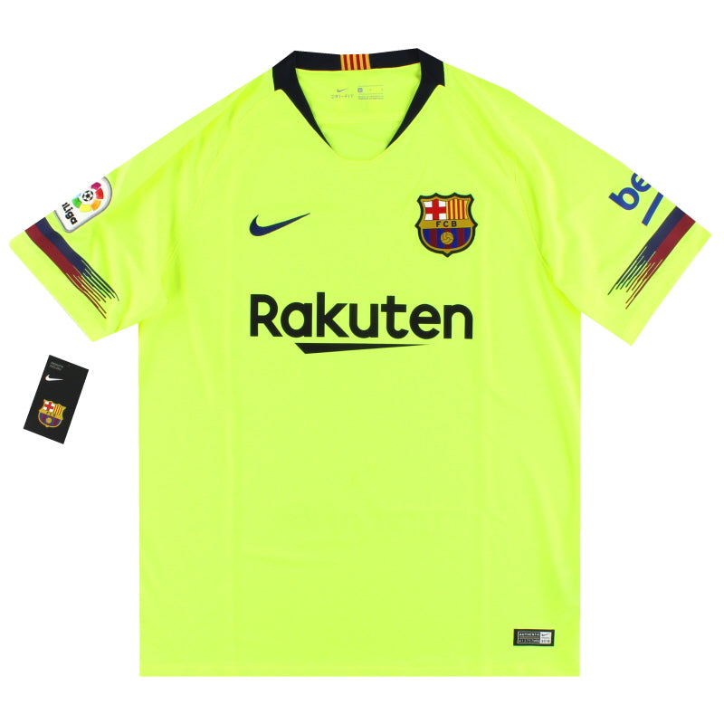 2018-19 Barcelona Nike Auswärtstrikot *m. Etiketten* XL
