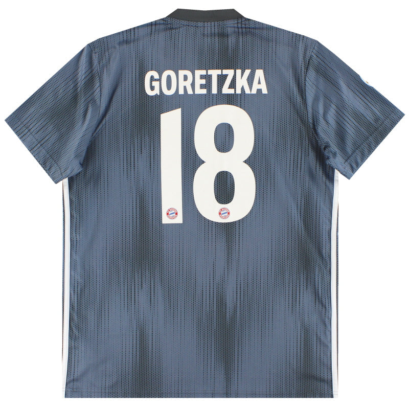 2018-19 Bayern München adidas Auswärtstrikot Goretzka #18 L