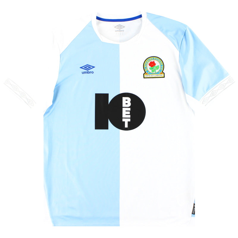 2018-19 Blackburn Umbro Heimtrikot XL